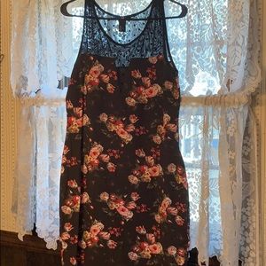 Floral cotton dress